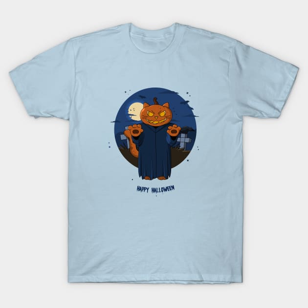 Scarecrow cat T-Shirt by Galadrielmaria